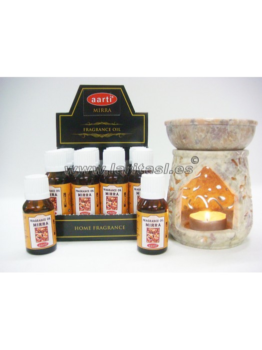 Oleo perfumado Aarti Mirra 15ml (pack 12)